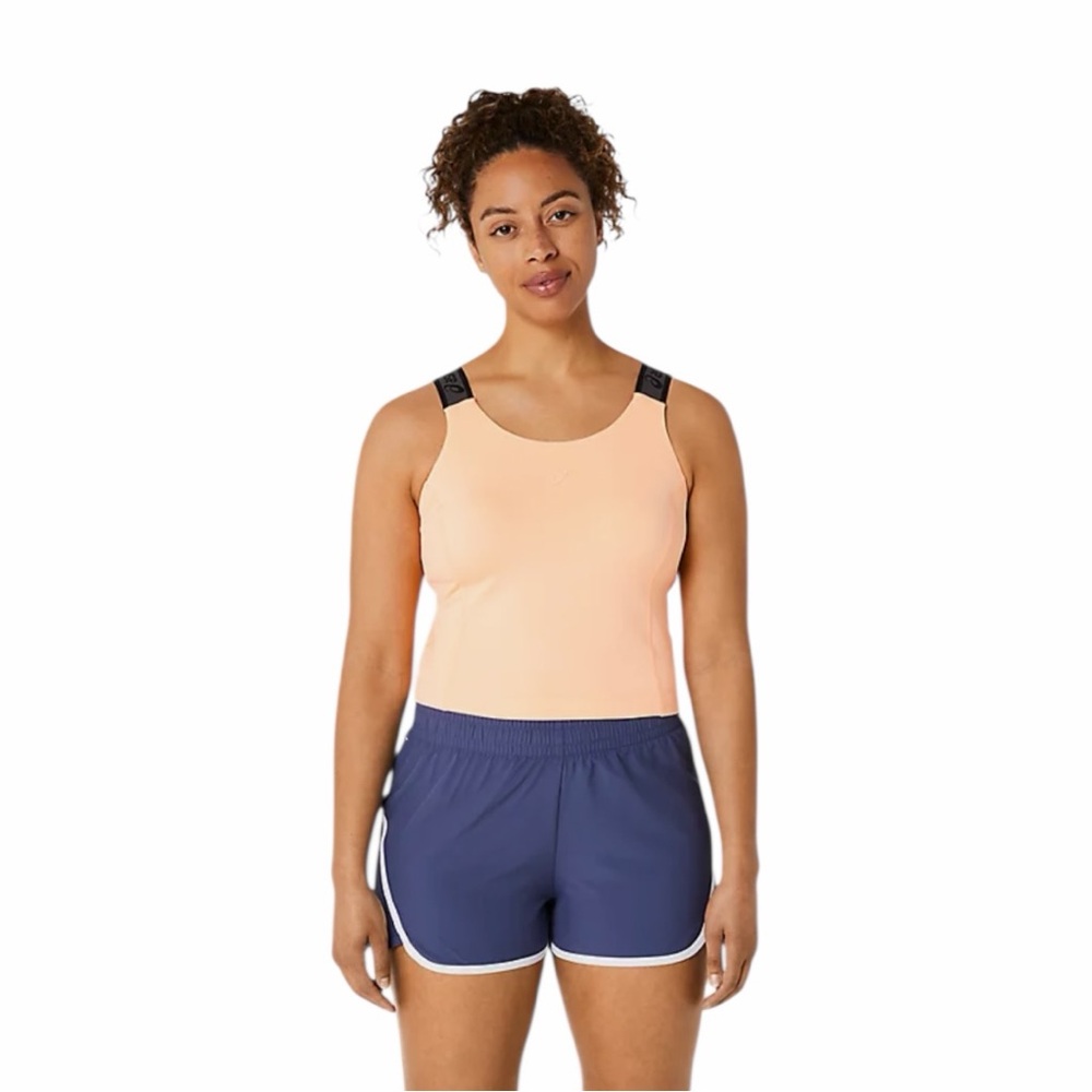ASICS Women’s Fit Sana Cropped Tank orange Size XS new with tags